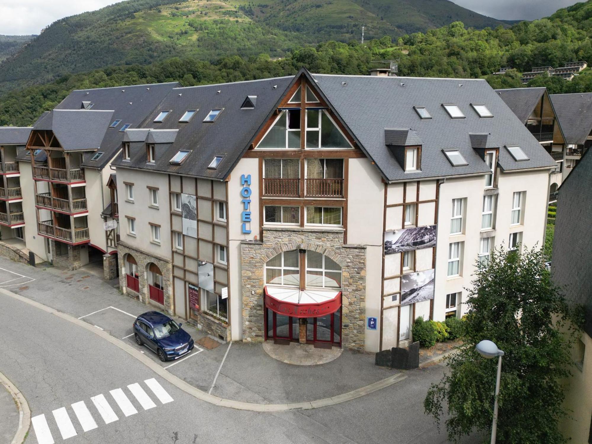 Hotel Les Arches Saint-Lary-Soulan Exteriér fotografie